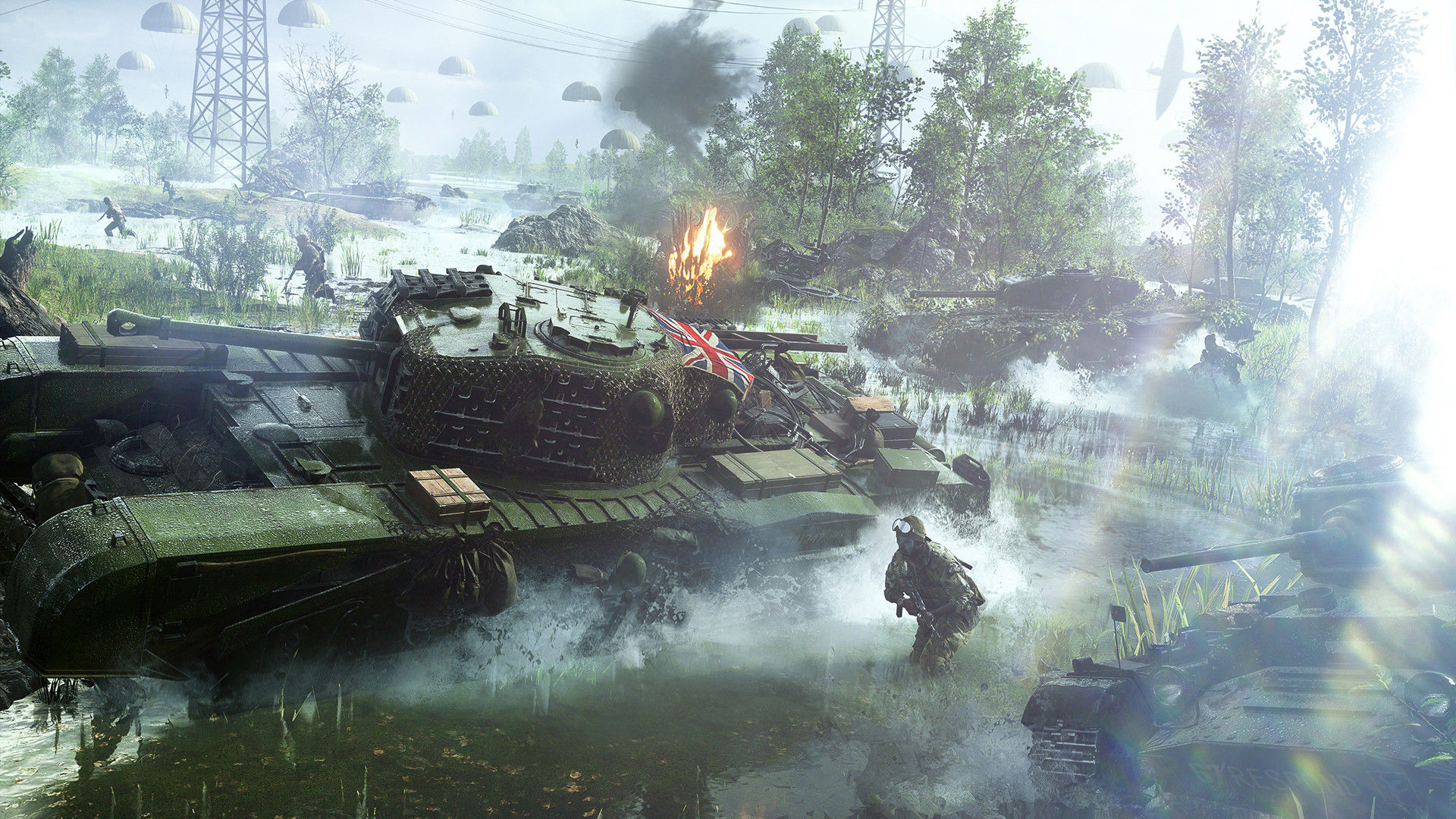 《战地5》Steam开启免费试玩 终极版降价90% 只需22元